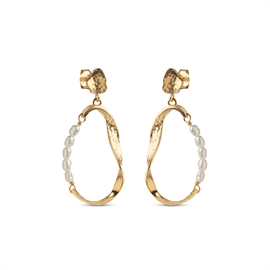 ENAMEL Copenhagen Earring Aloma Pearl Small hos parfumerihamoghende.dk 